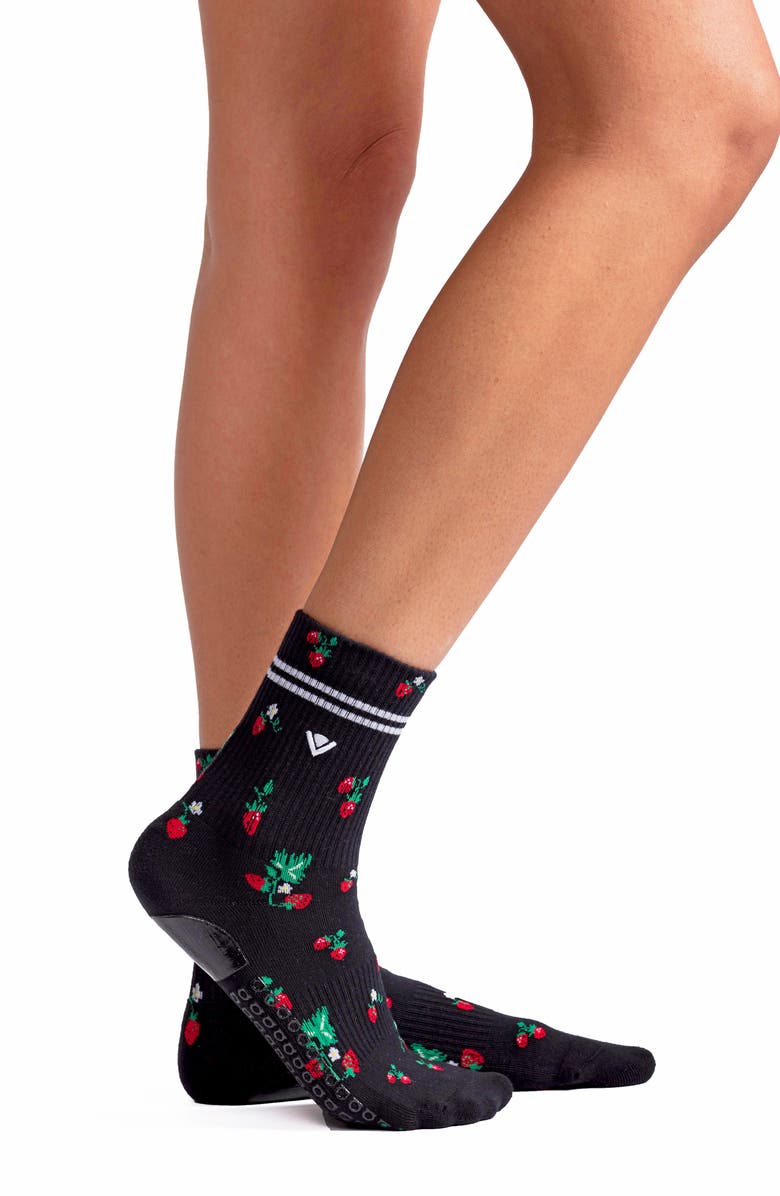 Arebesk 2-Pack Classic Crew Grip Socks, Alternate, color, 