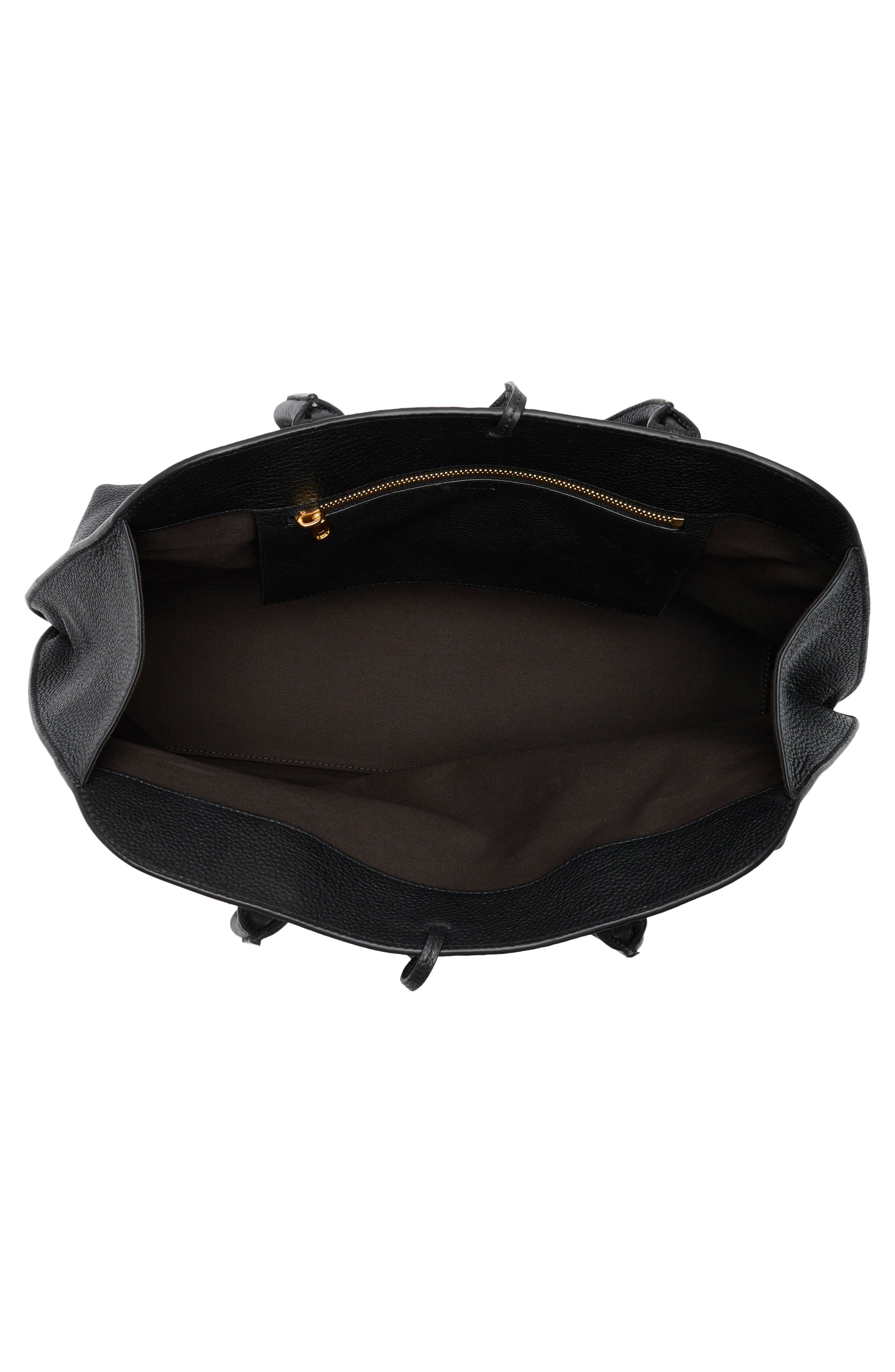 Vince Donna Large Satchel, Alternate, color, Black