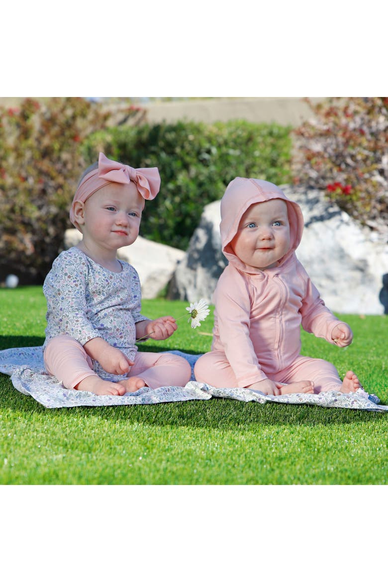 Everyday Hooded Jacket, Alternate, color, Dusty Pink