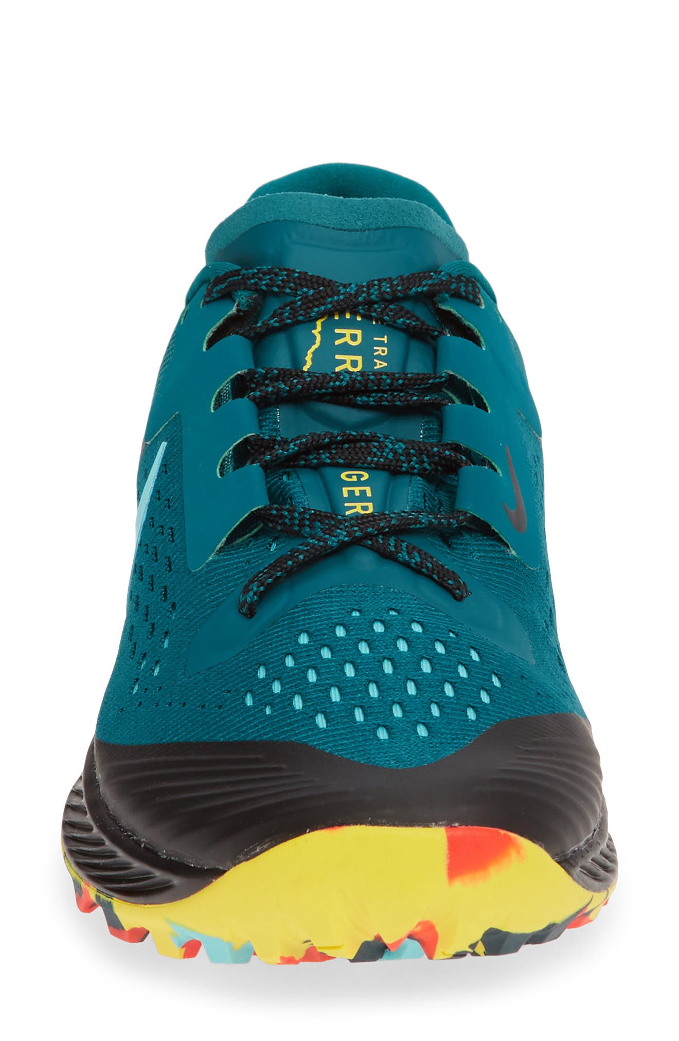 Nike Air Zoom Terra Kiger 5 Trail Running Shoe, Alternate, color, Geode Teal/ Green/ Black