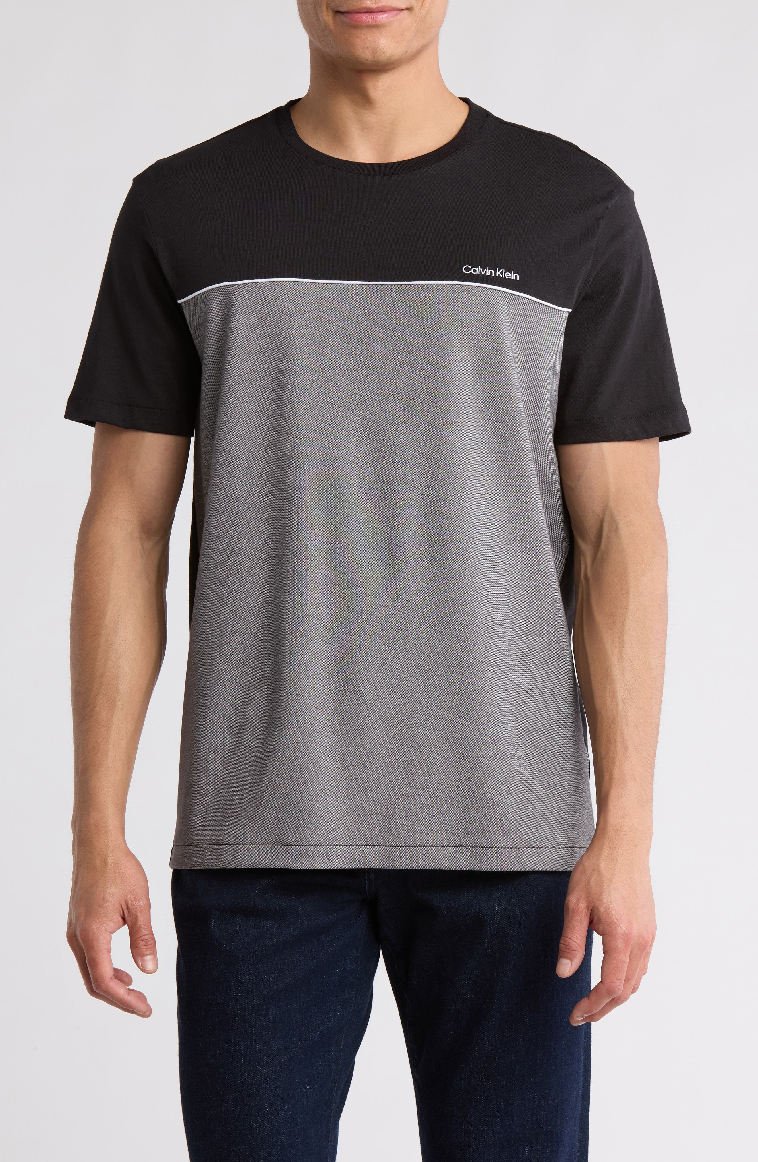 Calvin Klein Colorblock Cotton T-Shirt