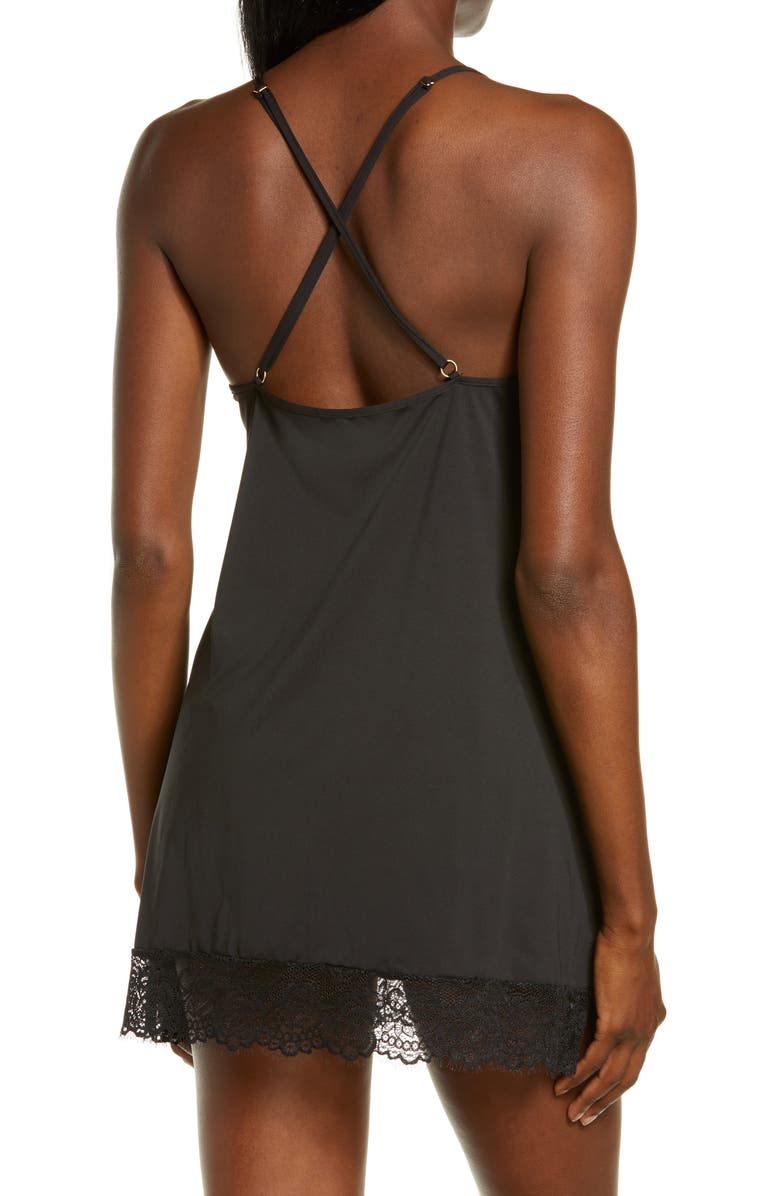 Mapale Babydoll Chemise & G-String Thong Set, Alternate, color, 