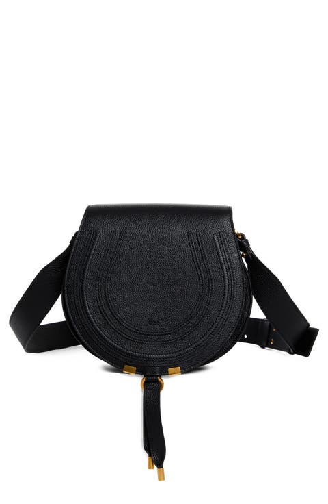 Large Marcie Leather Crossbody Bag