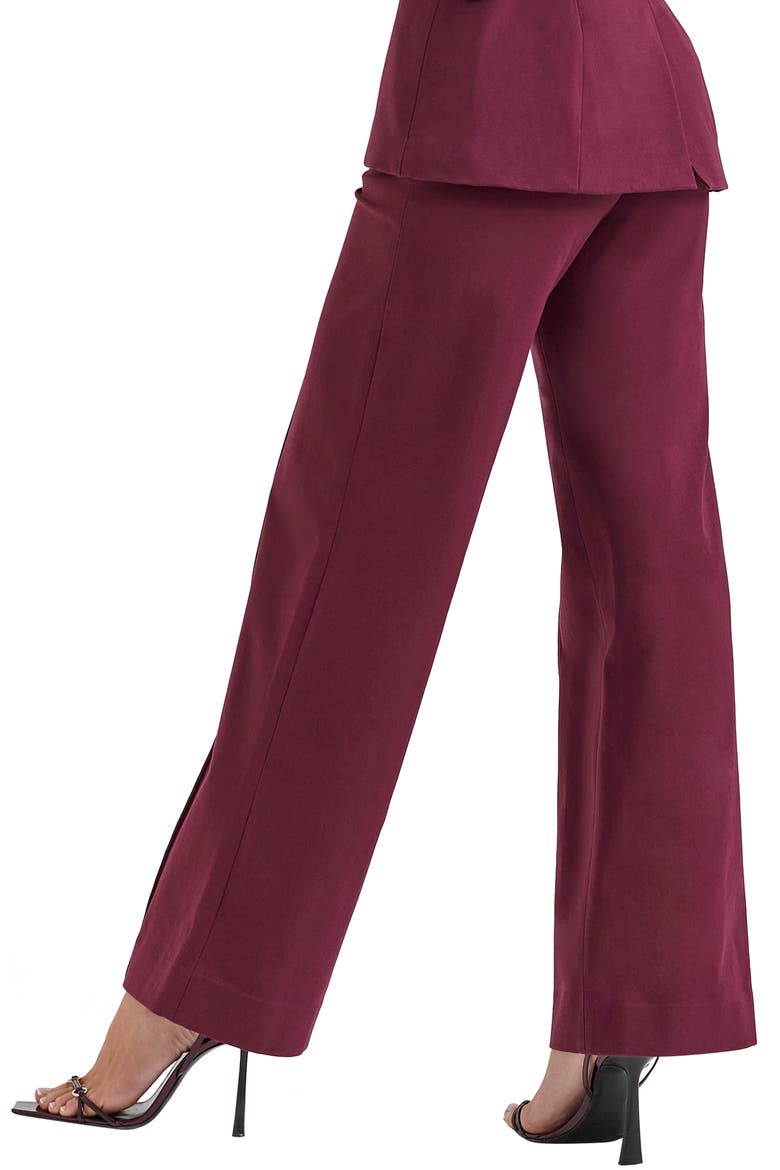 Rivi Loose Fit Trousers, Alternate, color, WINDSOR WINE