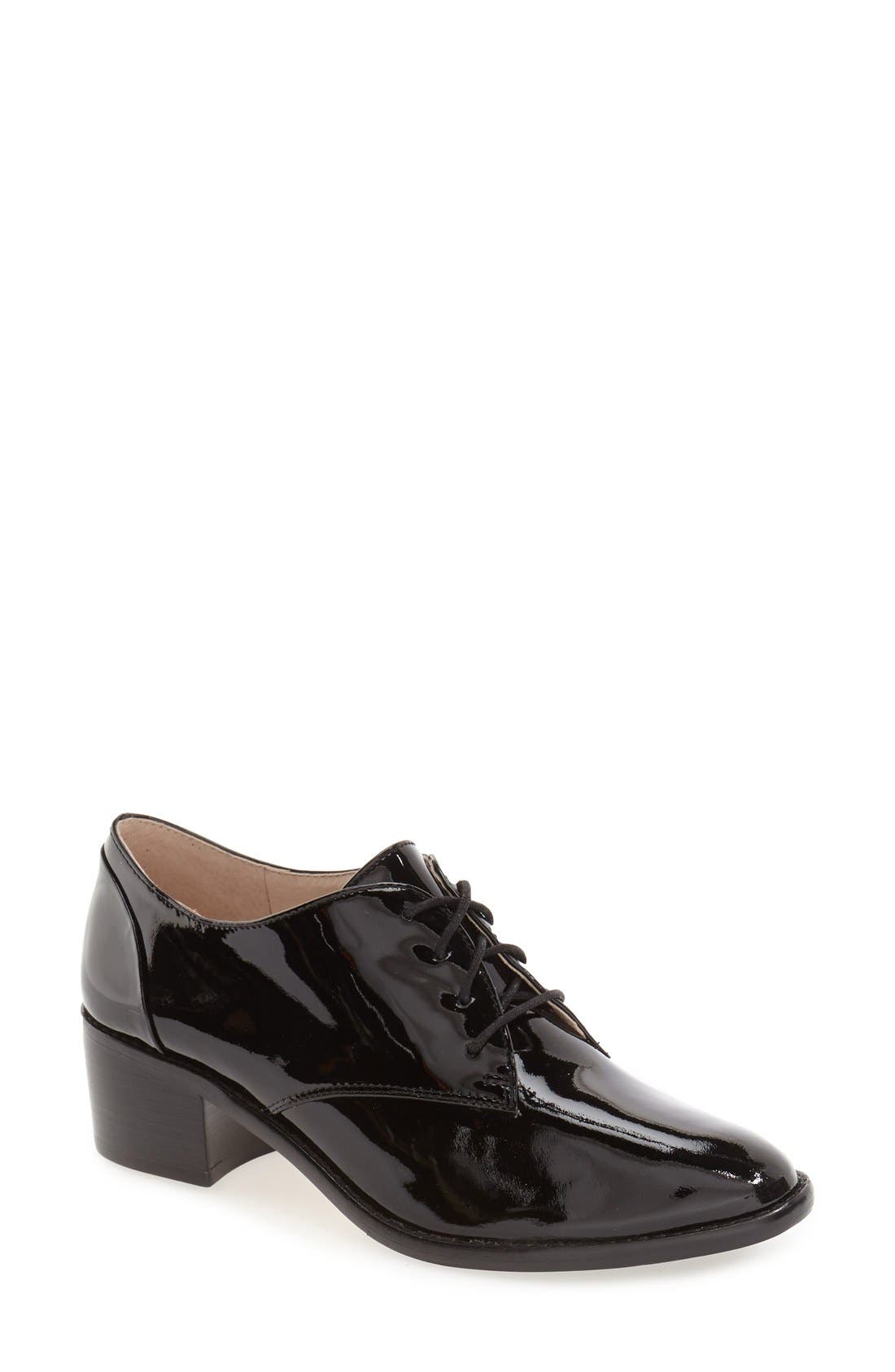 'Finch' Oxford, Main, color, BLACK PATENT