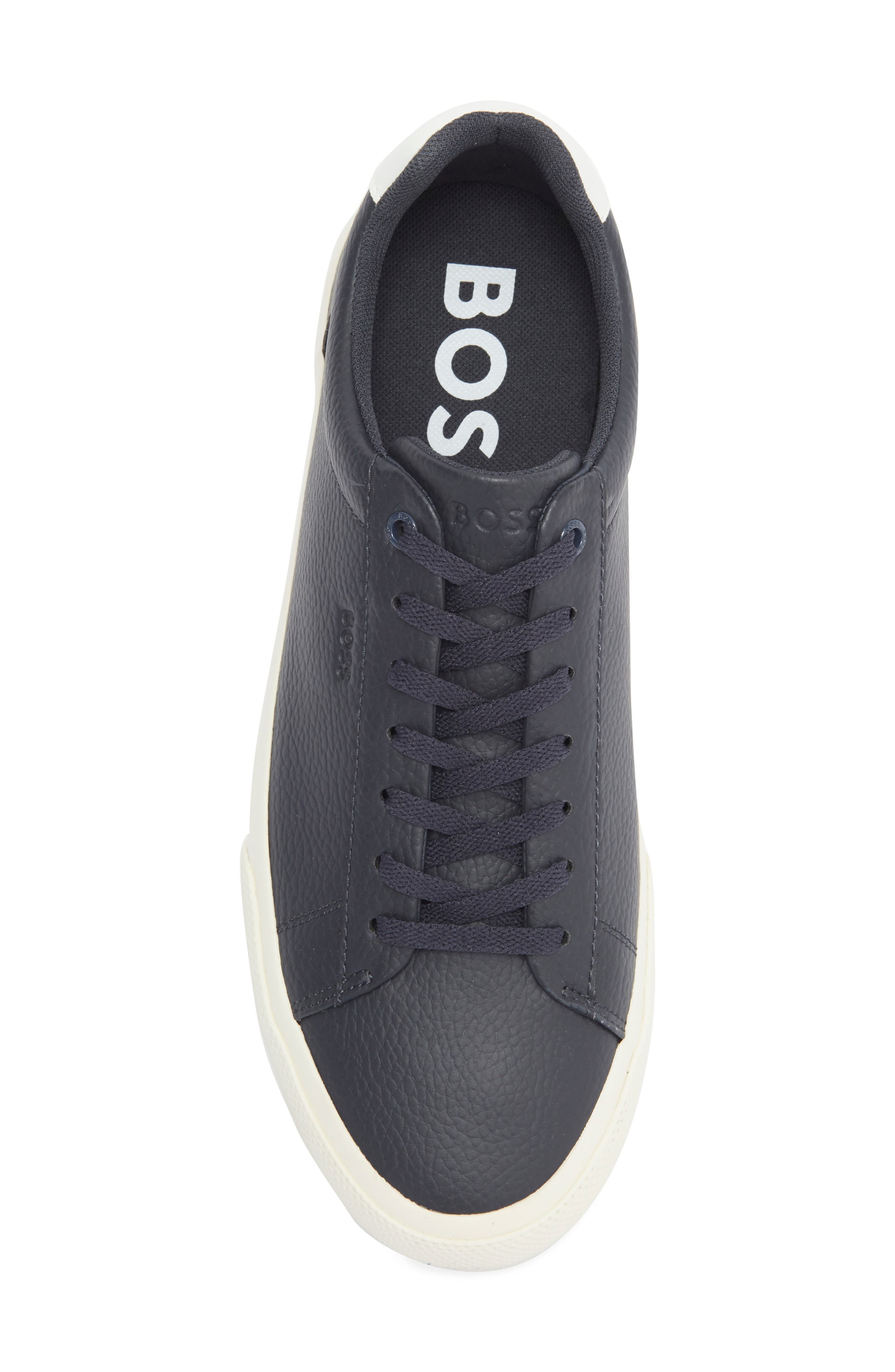 BOSS Aiden Tenn Sneaker, Alternate, color, Dark Blue