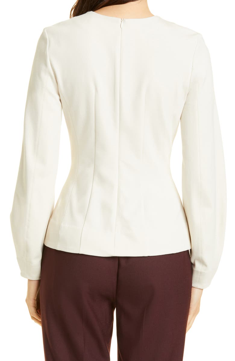 M.M.LaFleur The Rashida Balloon Sleeve Knit Top, Alternate, color,