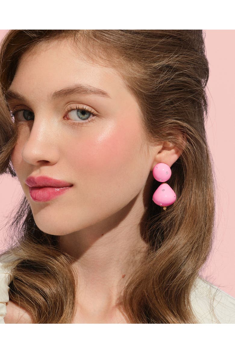 Nina Jet Earrings, Alternate, color, Taffy
