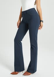 Betabrand 7 Pocket DPYP Dress Pant Yoga Pants Bootcut