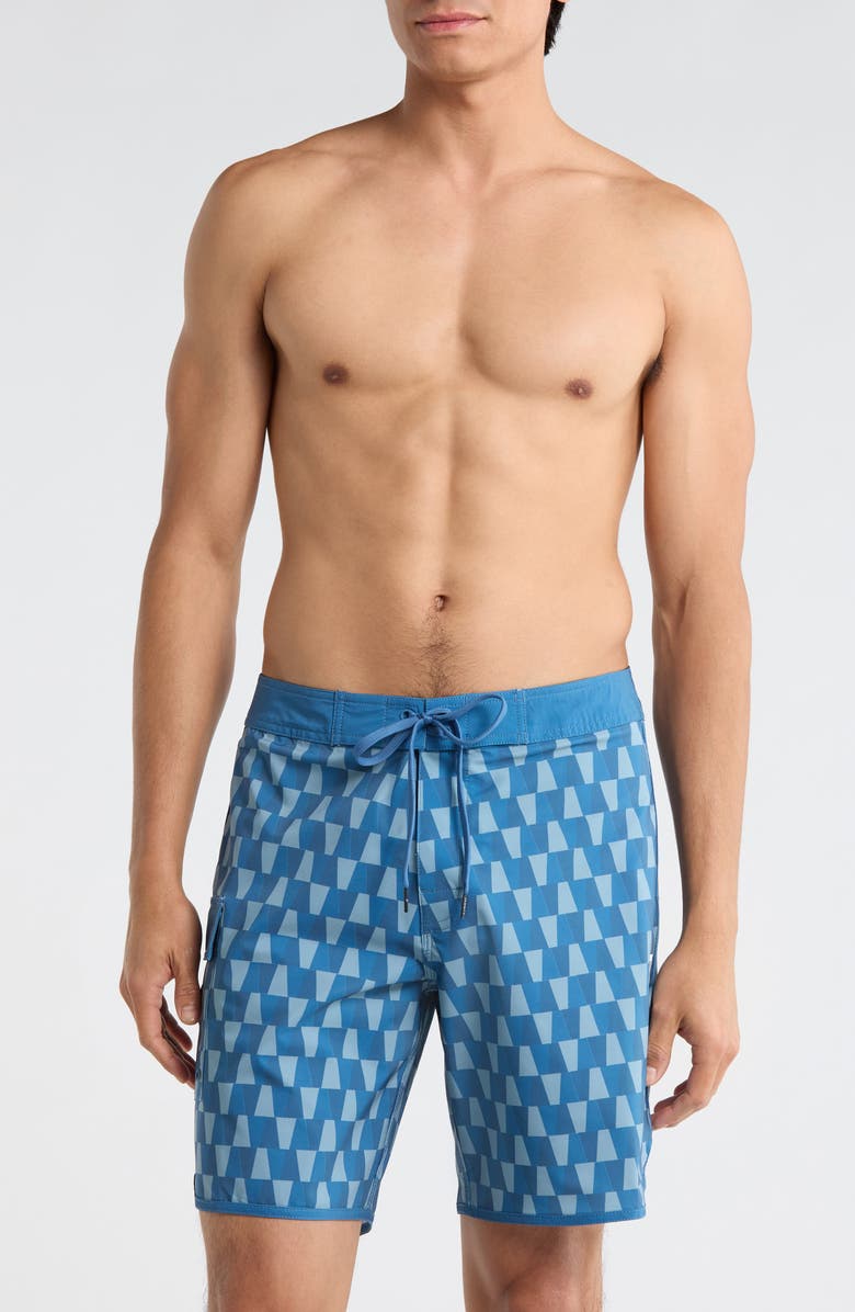 RVCA Men's Eastern Board Shorts, Main, color, Teal