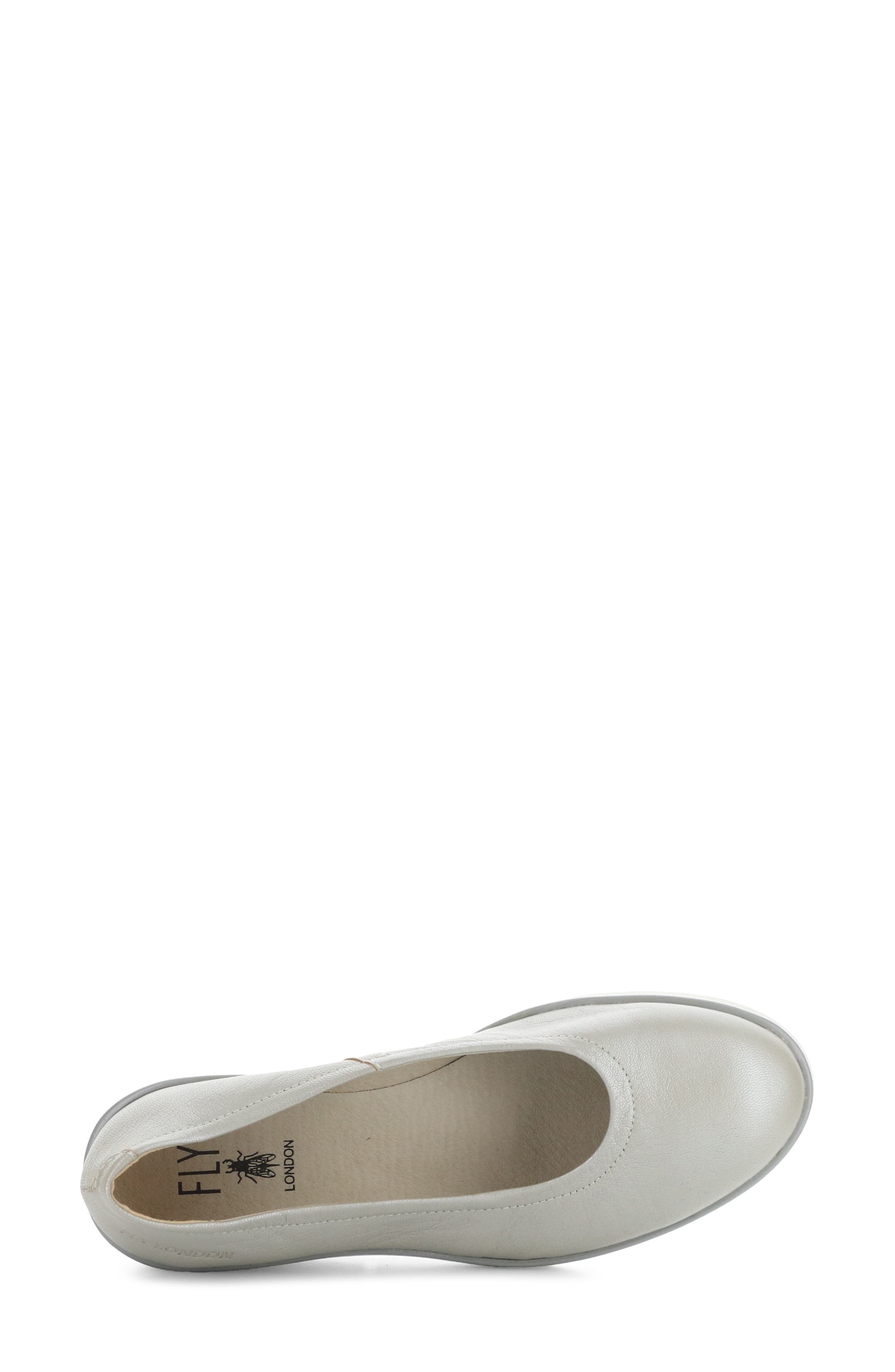 Numa Wedge Flat, Alternate, color, 005 SILVER BORGOGNA