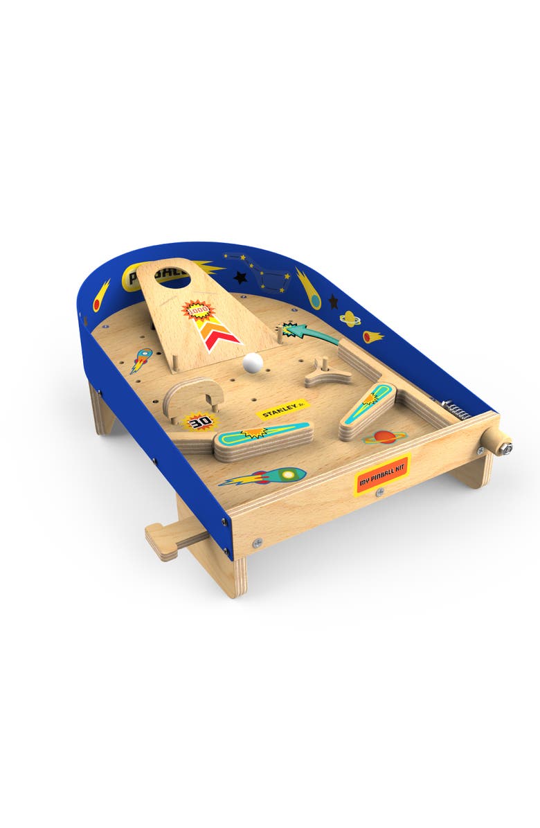 Stanley Jr. Pinball Machine Kit, Alternate, color, Multi Color