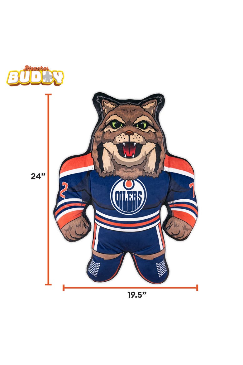 Edmonton Oilers Hunter 24" Mascot Bleacher Buddy, Alternate, color, None