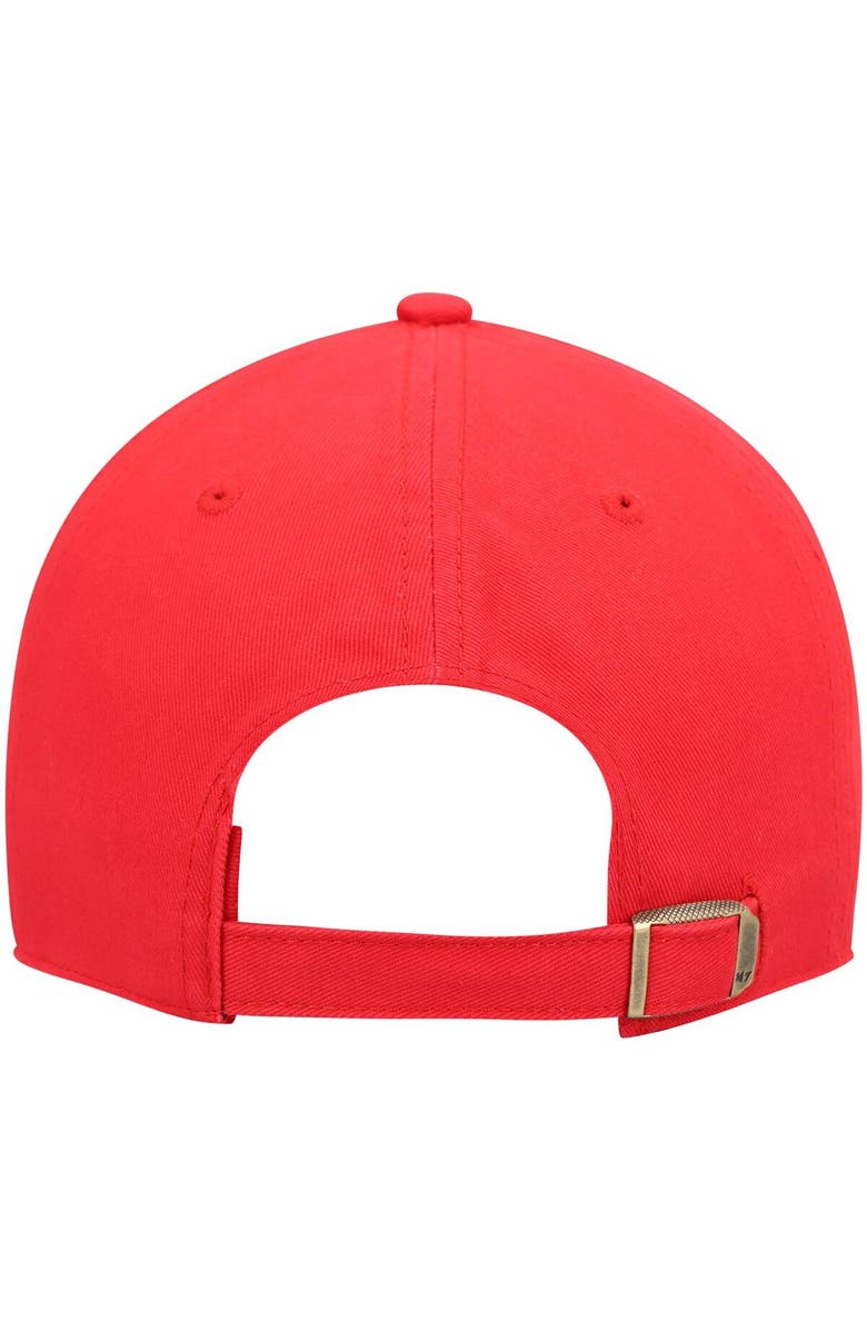 '47 Women's '47 Scarlet Rutgers Scarlet Knights Miata Clean Up Logo Adjustable Hat, Alternate, color, 