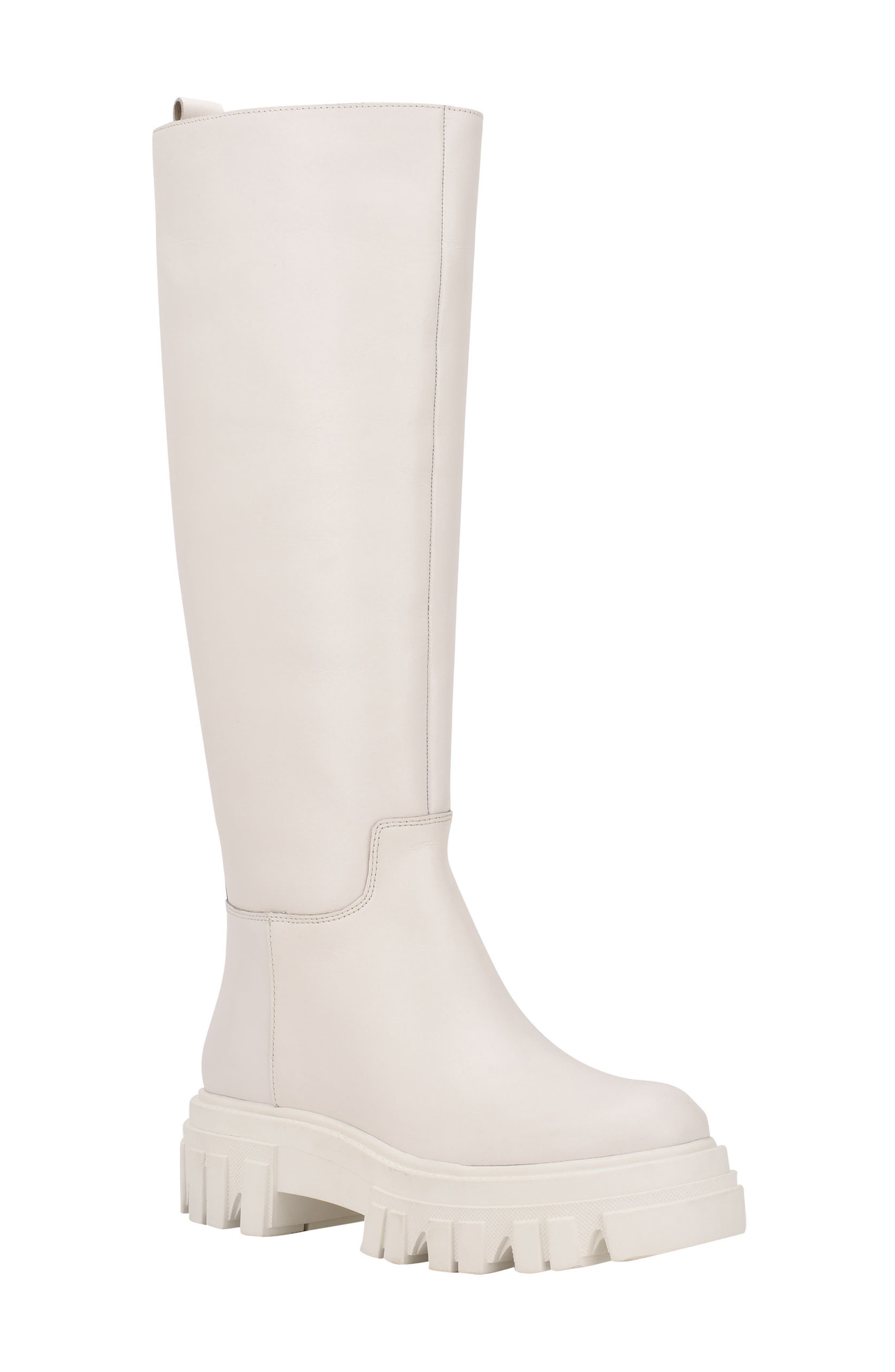 Malena Lug Sole Boot, Main, color, IVORY