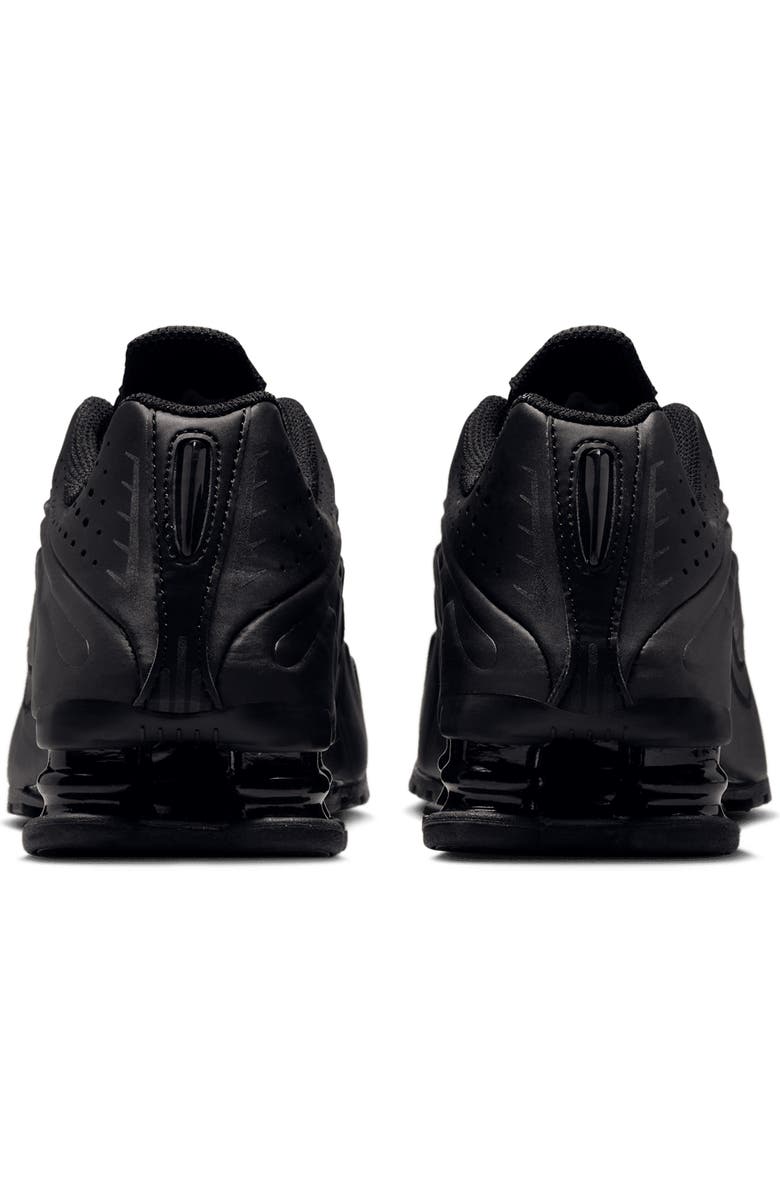 Nike Shox R4 Sneaker, Alternate, color, 003 Black/Black