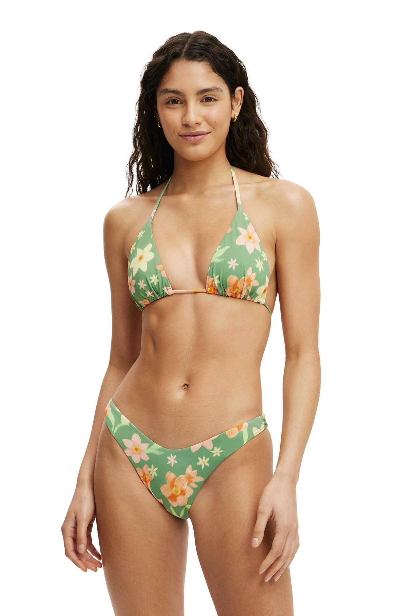 Boho Tropical Floral Jade
