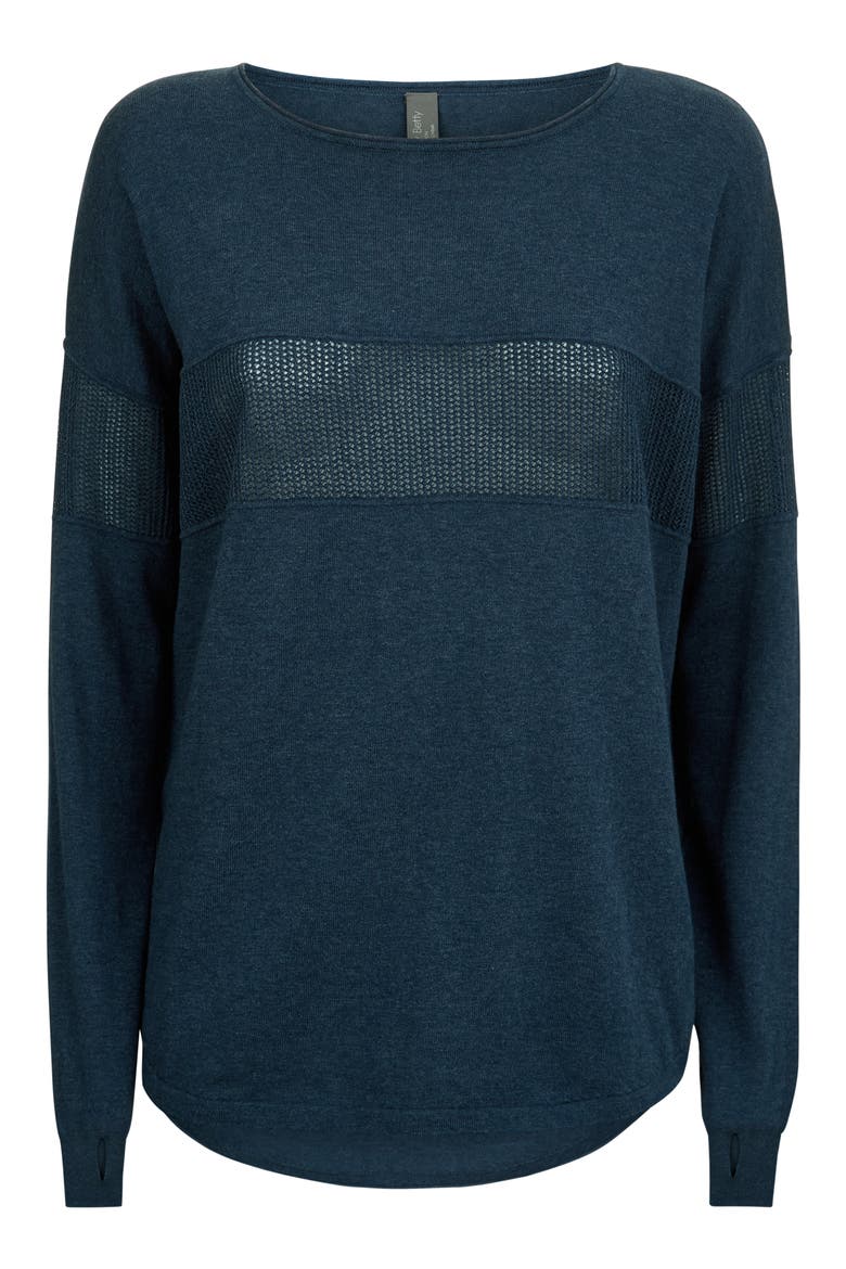 Position Sweater, Alternate, color, BEETLE BLUE MARL