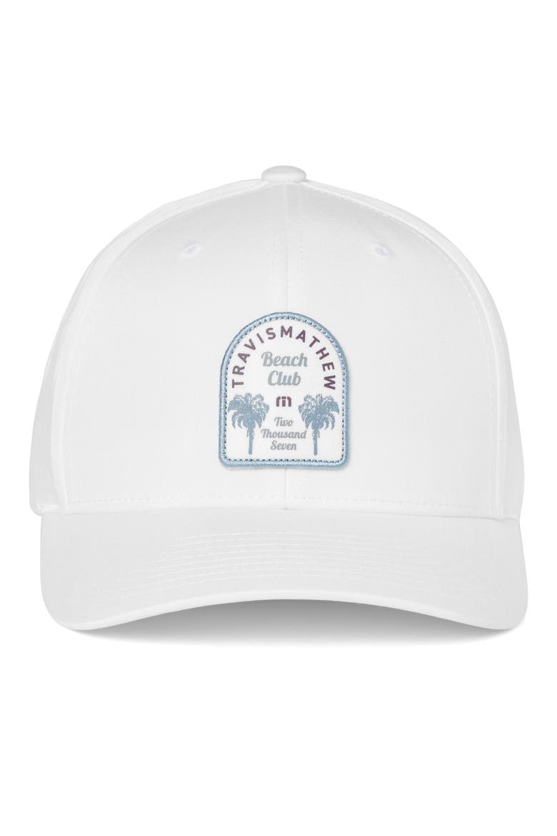 Club Member Snapback Baseball Cap, Alternate, color, WHITE