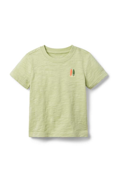 Janie And Jack Surfboard Tee In Green
