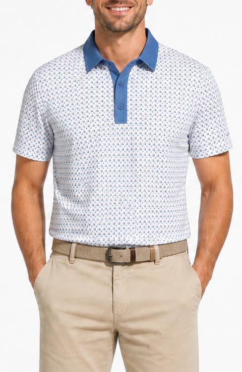 Geo Tech Jersey Golf Polo
