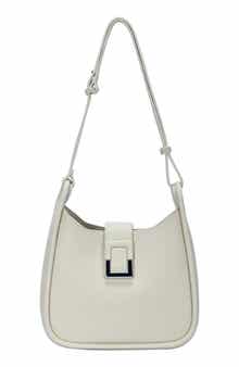 D-Ring Buckle Hobo Shoulder Bag