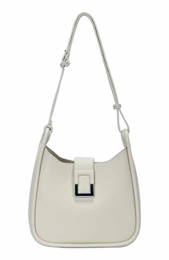D-Ring Buckle Hobo Shoulder Bag
