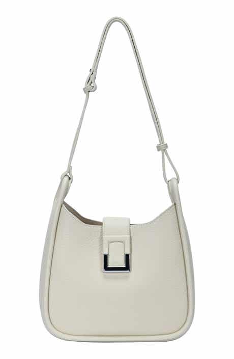 D-Ring Buckle Hobo Shoulder Bag