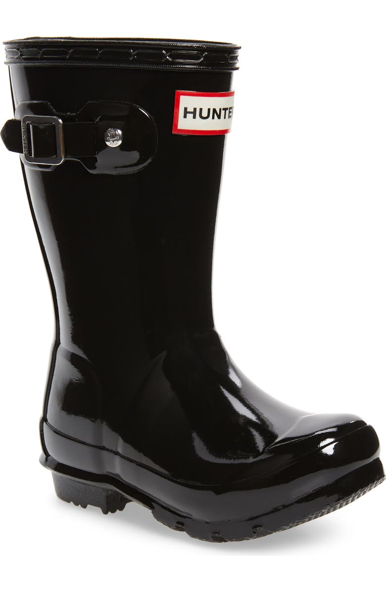 Hunter Original Gloss Waterproof Rain Boot, Main, color,