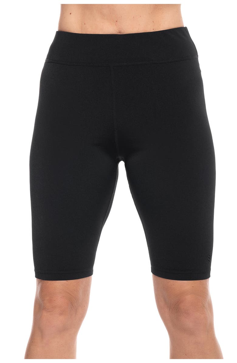 Coolibar Women's Swim Shorts - UPF 50+ Sun Protection - Deep Water, Alternate, color, Black
