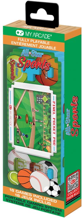 Myarcade Dgun3944 Allstar Sports Pixel Pocket Pro