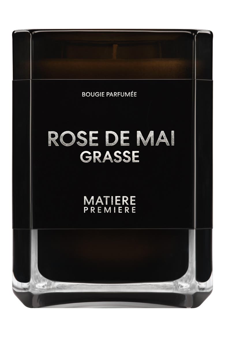 Rose de Mai Grasse Candle, Main, color, NO COLOR