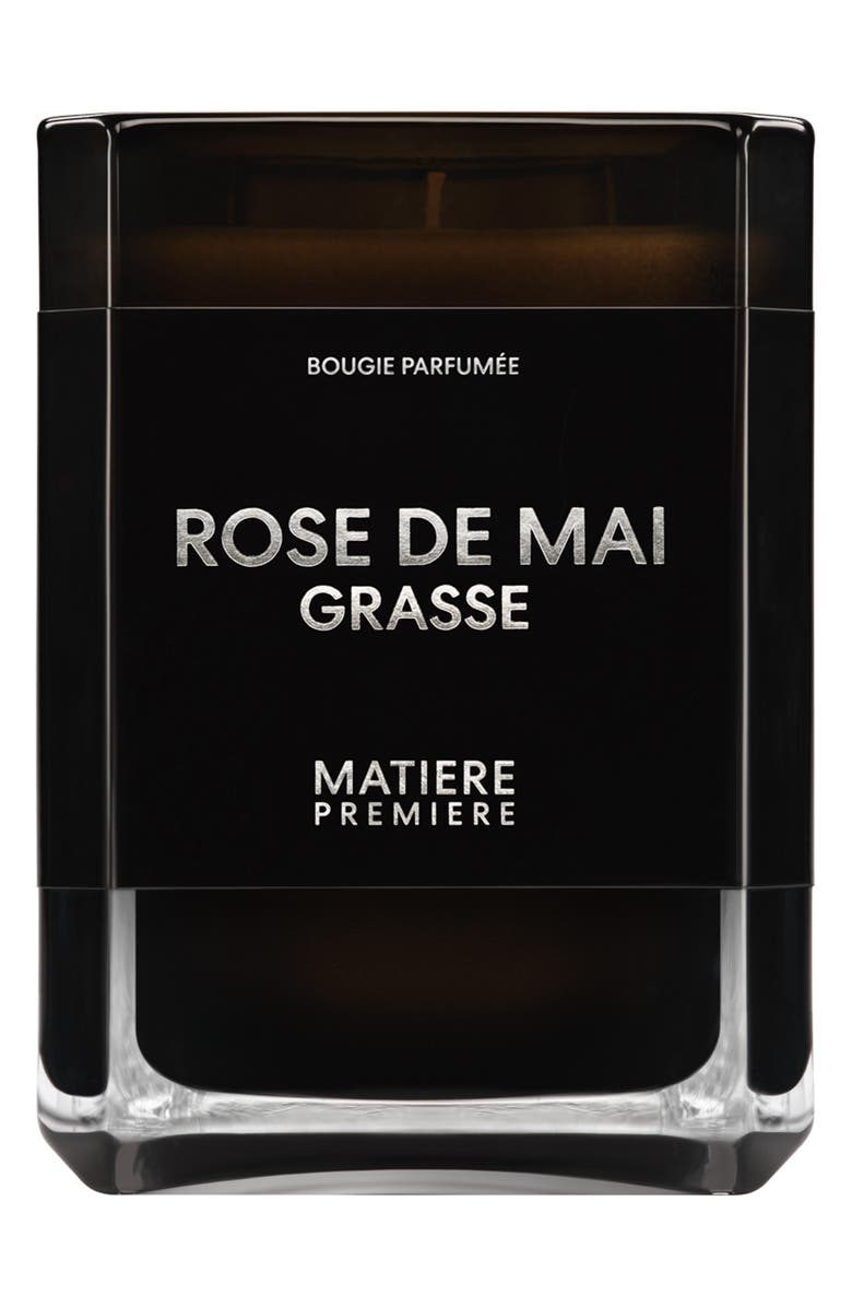 MATIERE PREMIERE Rose de Mai Grasse Candle, Main, color, 