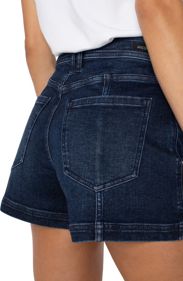 Liverpool Los Angeles Utility Denim Shorts, Alternate, color, 