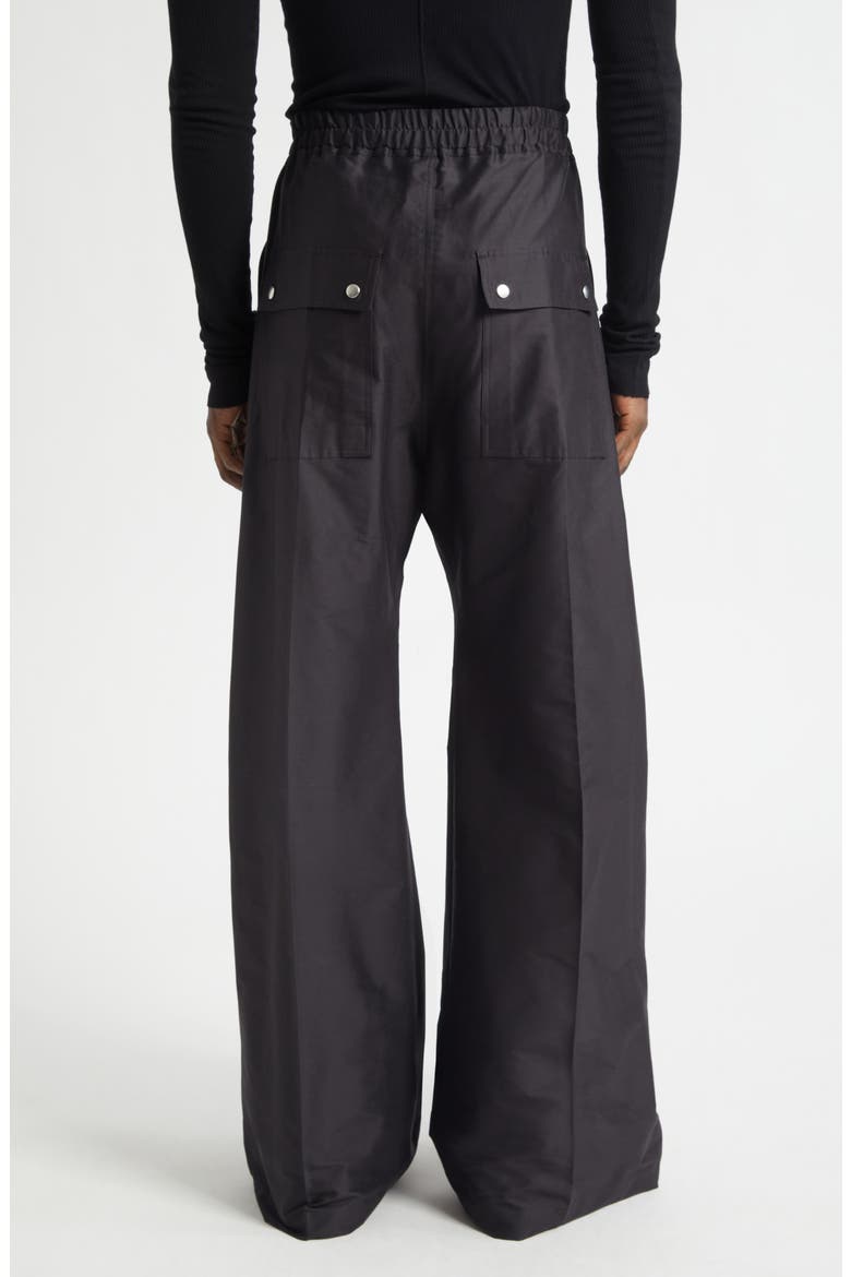 Rick Owens Bela Wide Leg Satin Pants (Men) | Nordstrom