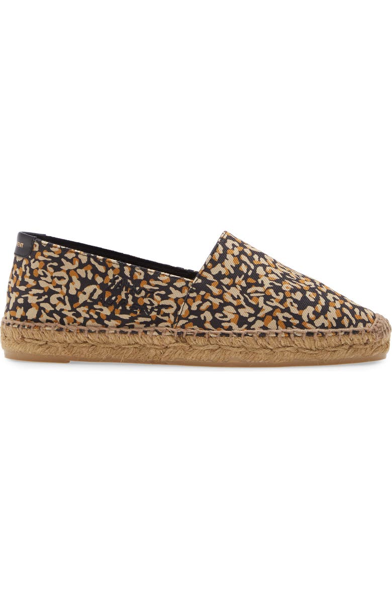 Saint Laurent Monogramme Espadrille Flat, Alternate, color,