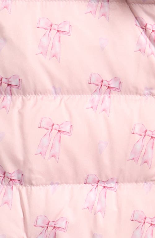 Calonie Kids' Casey Reversible Down Puffer Vest In Pink