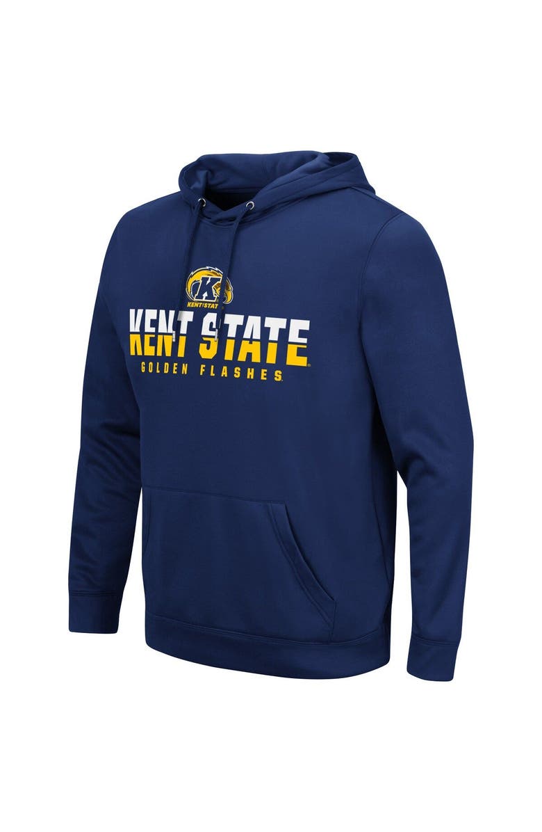 COLOSSEUM Men's Colosseum Navy Kent State Golden Flashes Lantern Pullover Hoodie, Alternate, color, Navy