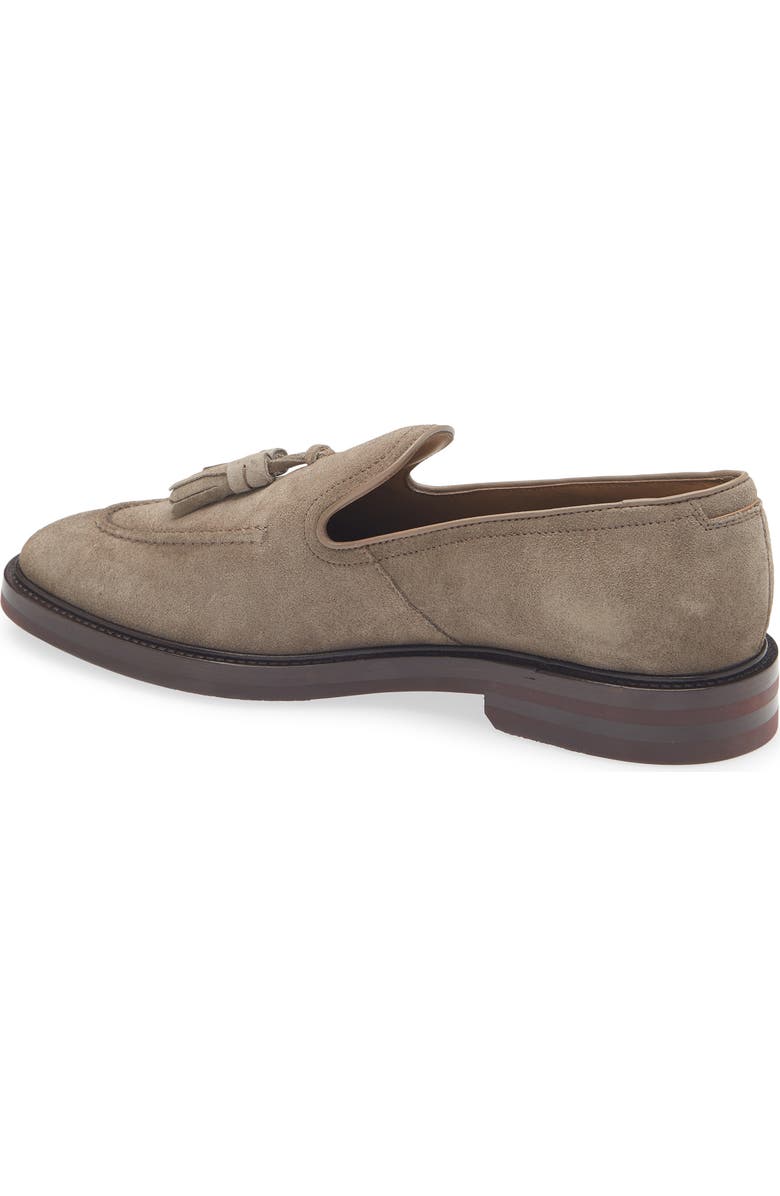 BOSS Cassian Tassel Loafer, Alternate, color, Beige/ Khaki