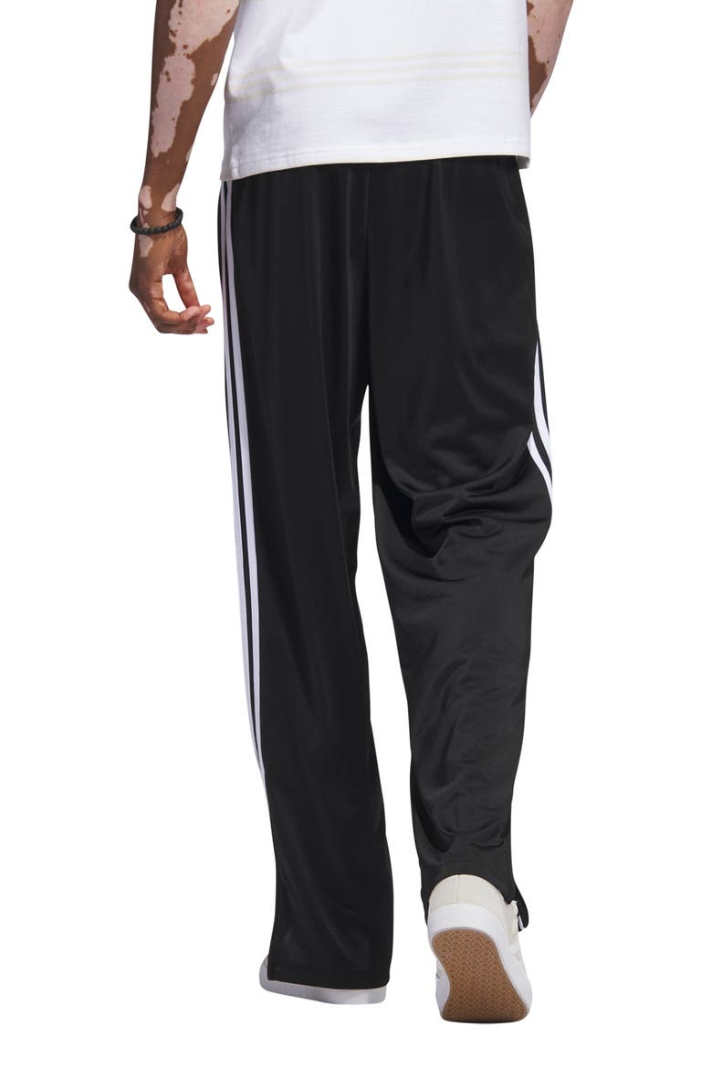 Firebird Recycled Polyester Track Pants, Alternate, color, BLACK/WHIT