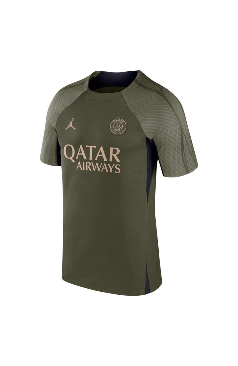 Jordan Brand Men's Jordan Brand Olive Paris Saint-Germain 2023/24 Fourth  Strike Training Top, Alternate, color, 