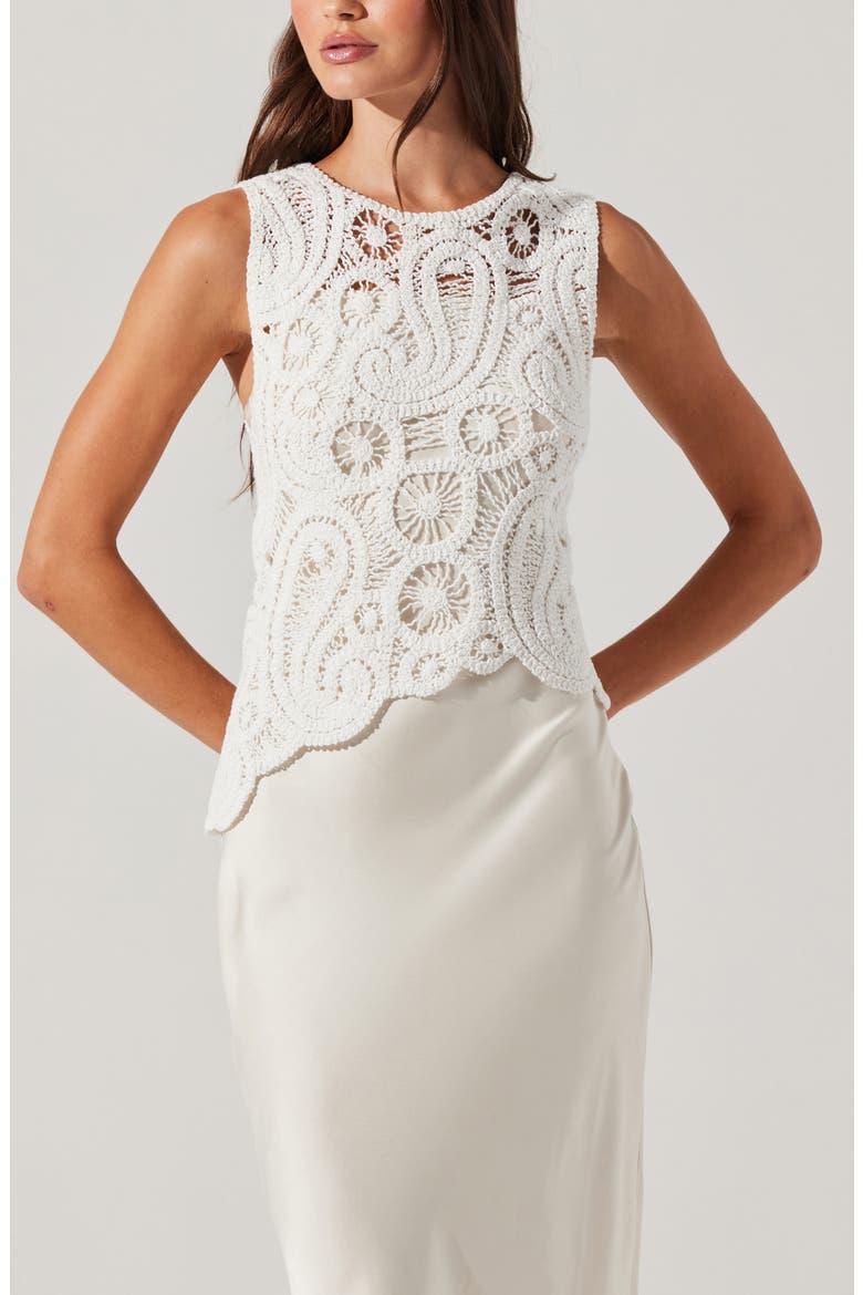 Martina Mixed Media Midi Dress, Alternate, color, WHITE CHAMPAGNE