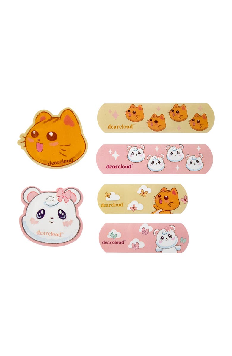 dearcloud Dainty Friends Comfort Bandages in Reusable Tin, Alternate, color, Pastel Pink