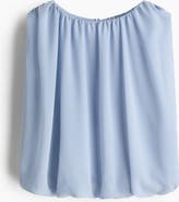 H&M Draped Bubble-hem Top