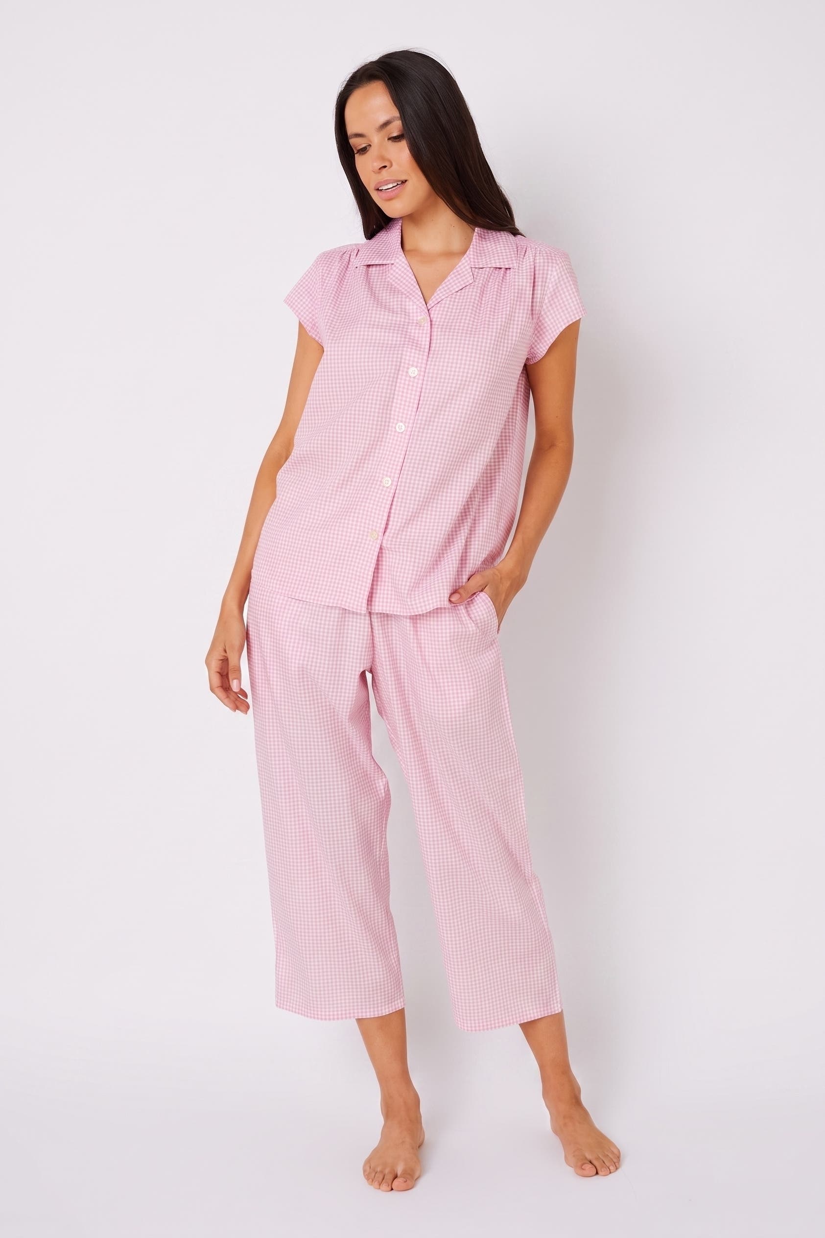Gingham Pink