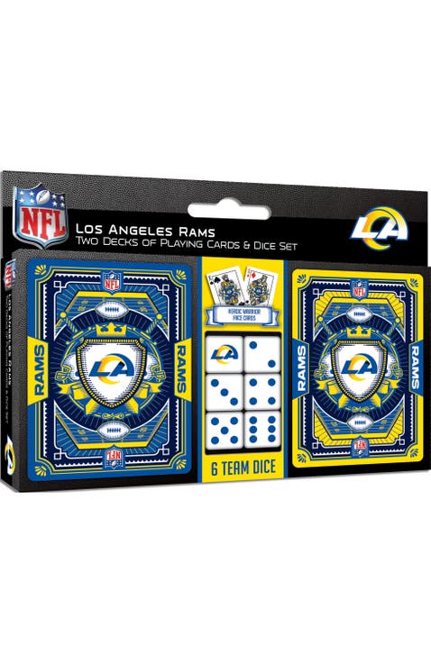 Los Angeles Rams Playing Cards & Dice