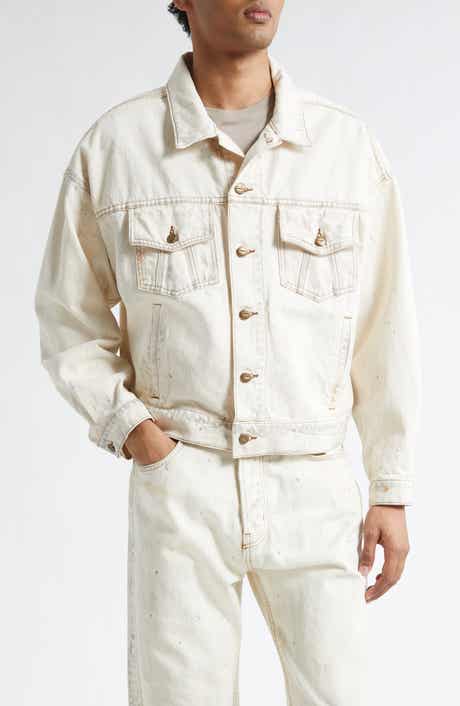 Dirtied Cotton Trucker Jacket