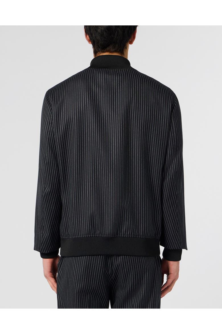 Classic Tracksuit Jacket Stripes Stripes Men, Alternate, color, black