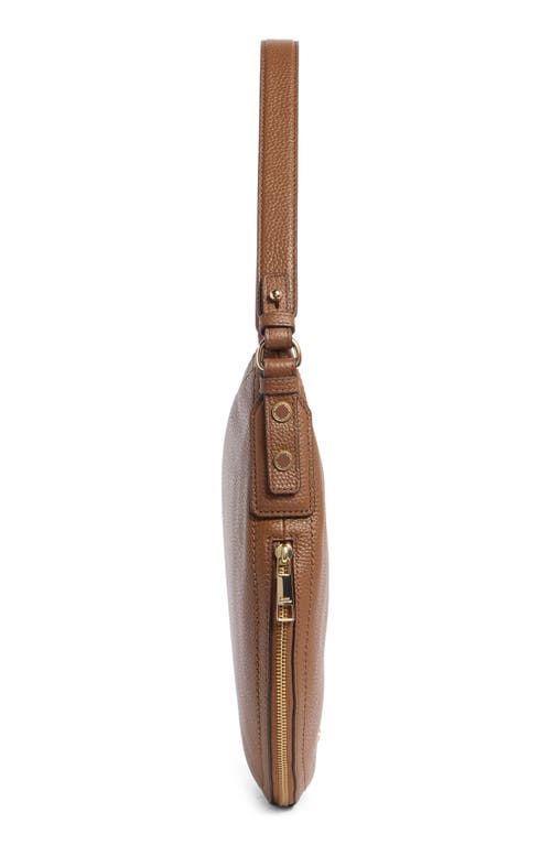 Marc Jacobs Groove Leather Hobo Bag In Brown