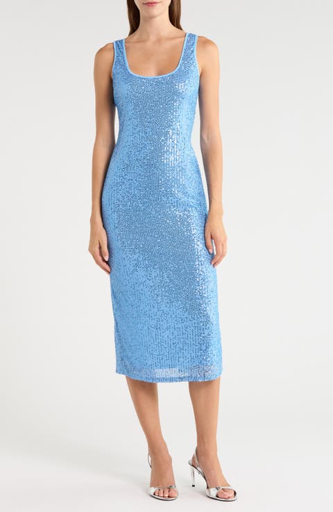 Kamari Sequin Tank Dress